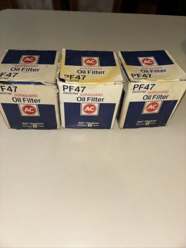 PF 47 DURAGUARD OIL FILTER AC-DELCO NEW OLD STOCK, US $20.00, image 4
