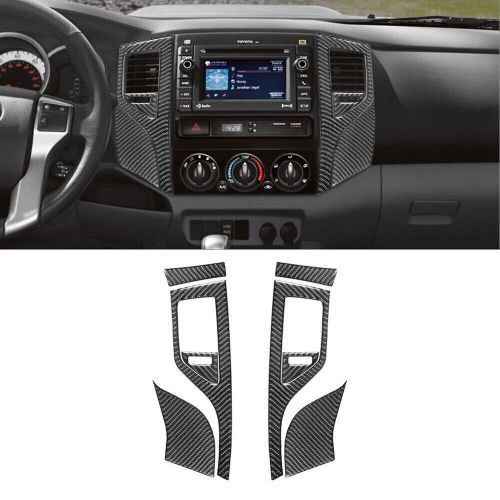 For Toyota Tacoma 2WD Carbon Fiber Interior Center Air Vent Cover Trim 8Pc 12-15, US $60.00, image 6