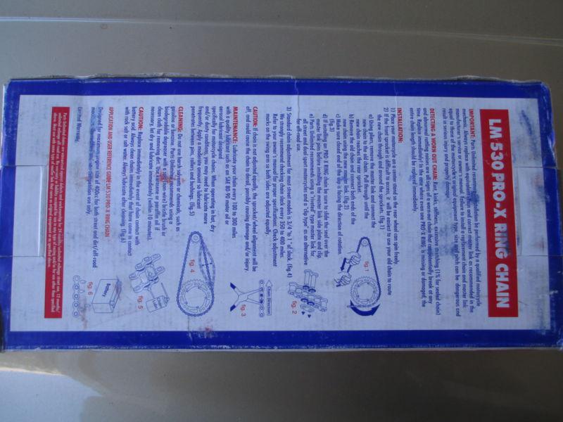 Parts Unlimited Motorcycle Chain LM530MOX-130, US $25.00, image 2