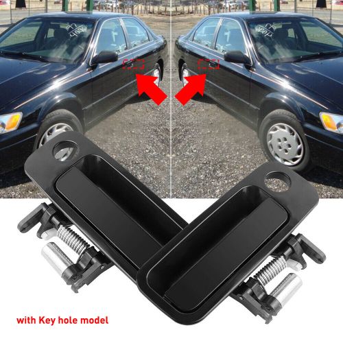 Front door handle exterior passenger driver side 2pcs for 1997-2001 toyota camry