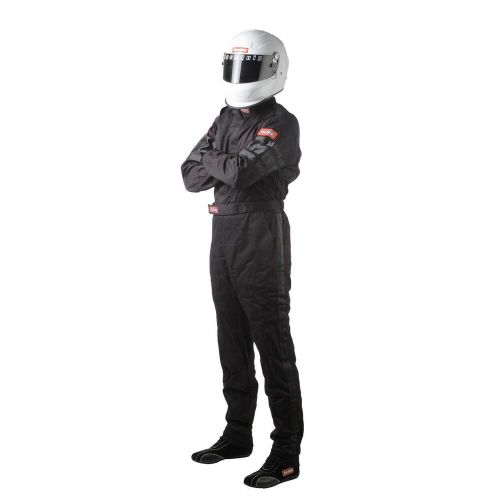 RaceQuip 110003RQP 110 Series 1-Piece Fire Suit, SFI-1, Black, M, US $129.95, image 8
