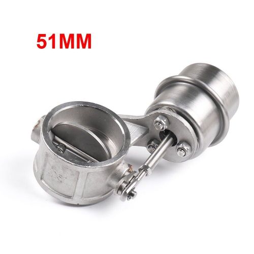 2.5" inch Car Exhaust Control Valve Vacuum Activated Exhaust Dump Open Style New, US $55.16, image 5