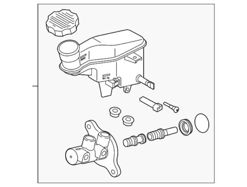 Genuine Kia Master Cylinder 58510-A7200, US $320.35, image 3