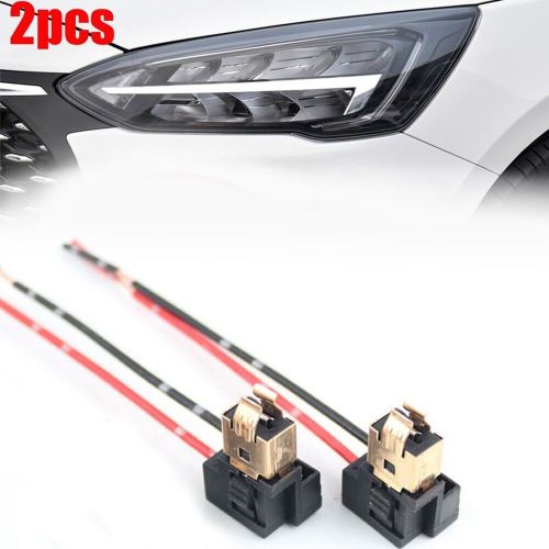 2PCS H1 H3 Socket Extension Wiring Harness Connector LED Headlight Adapter, C $9.18, image 12