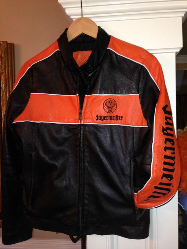 Jagermeister / jager harley davidson style leather jacket