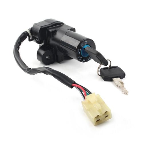 4 Wire Ignition Switch Lock Key Set for Suzuki GSXR750 85 -92 DR650 GSX 90-96, US $22.47, image 2