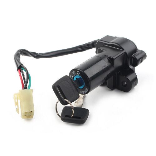4 Wire Ignition Switch Lock Key Set for Suzuki GSXR750 85 -92 DR650 GSX 90-96, US $22.47, image 3