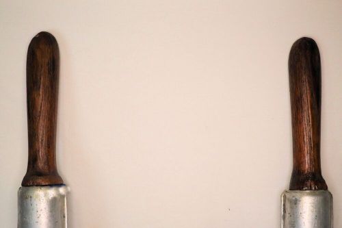 VINTAGE ALUMACRAFT ALUMINUM & OAK BOAT OARS - 78" -, US $185.00, image 2