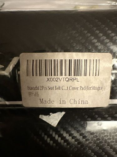 Stingray Seat Belt Covers, US $12.00, image 3