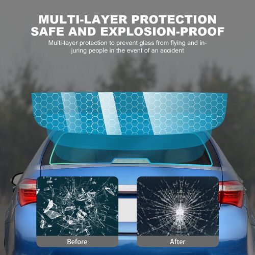 For Toyota Corolla 2014-2019 Side Window Precut Nano Window Film 20% Tint Shade, US $39.99, image 5