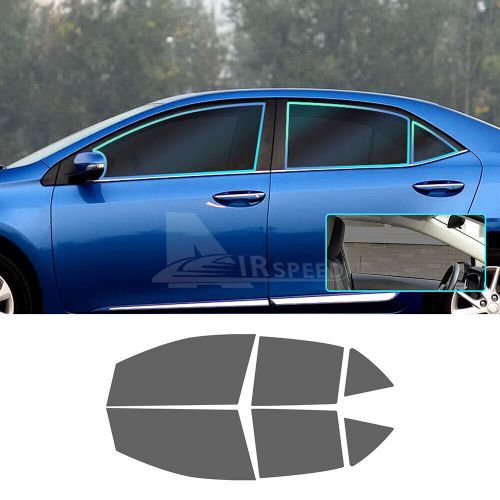 For Toyota Corolla 2014-2019 Side Window Precut Nano Window Film 20% Tint Shade, US $39.99, image 11