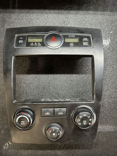 2007-2008 Hyundai Tiburon Rotary AC Heater Climate Control & Radio Clock Bezel, US $225.00, image 2