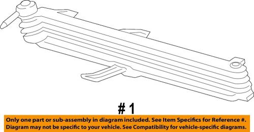 Ford oem 15-18 mustang differential-rear suspension-cooler fr3z3f749a