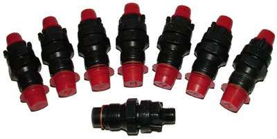 1992-2000 6.5l chevy gmc turbo diesel reman injector set (8) free shipping