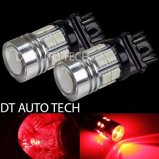 3157/3156 high power cree led red turn signal brake tail stop led light bulbs