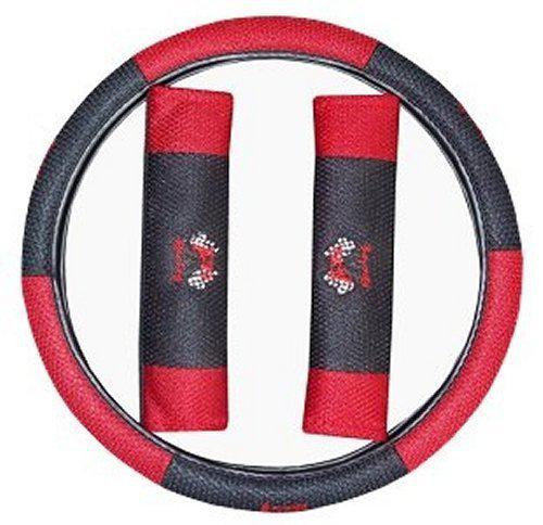 Red Black Sport Jersey Racing Car Truck SUV Seat Covers w/ Racing Logo Pkg #A, US $40.84, image 6
