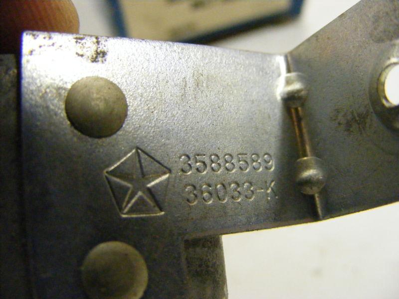 1972 73 DODGE PLYMOUTH CHRYSLER SEAT BELT RELAY NOS NEW 3620860, US $39.99, image 4