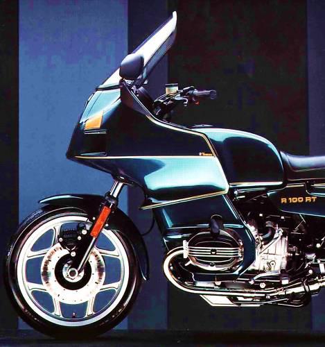 1992 bmw r100rt motorcycle  brochure -bmw r 100 rt-bmw r100rt motorcycle