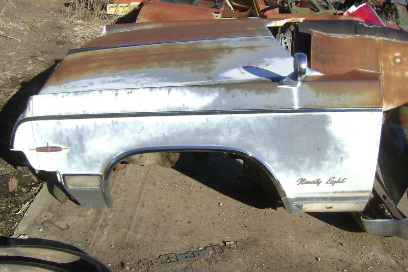 1964 64 olds oldsmobile 98 left front fender 