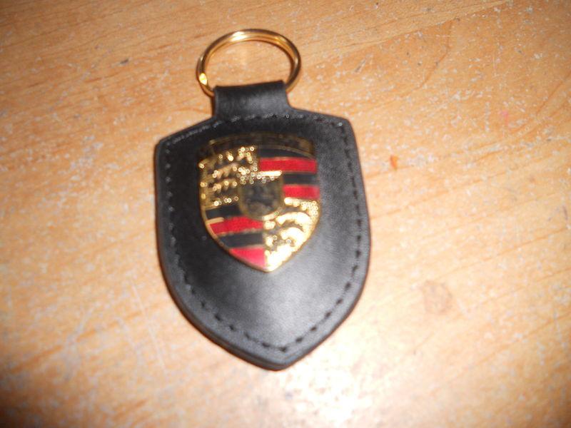 NOS PORSCHE 911 928 CAYENNE BOXSTER S FACTORY ORIGINAL KEYCHAIN BLACK WAP0500921, US $14.99, image 4