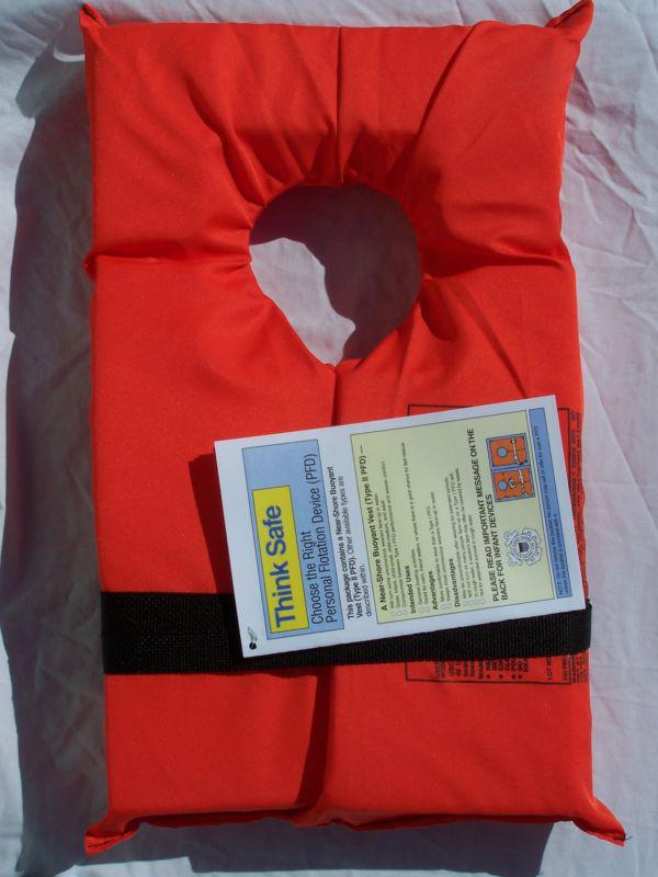 Kent Type II PFD Life Vest Jacket Flotation Boating Adult 40''-60'' chest XL, US $10.60, image 2