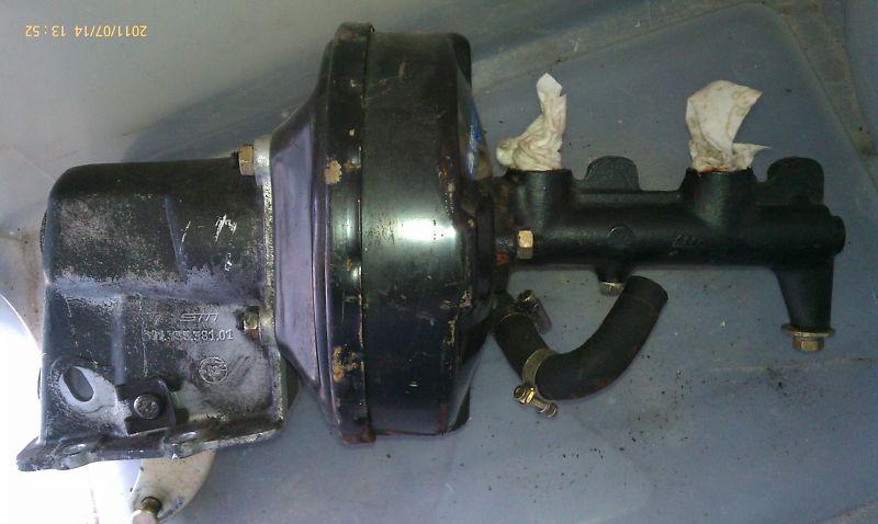 Porsche 911 power brake booster & master cylinder complete assembly 