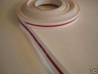 1/4" red four winns boat trailer stripe  pinstripe marine grade decal 