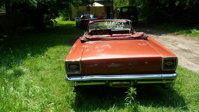 1966 Ford Galaxie 500 Convertable parts car salvage title , US $1,800.00, image 6