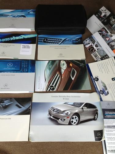 R class 07 2007 mercedes owners owner's manual navigation nav 320