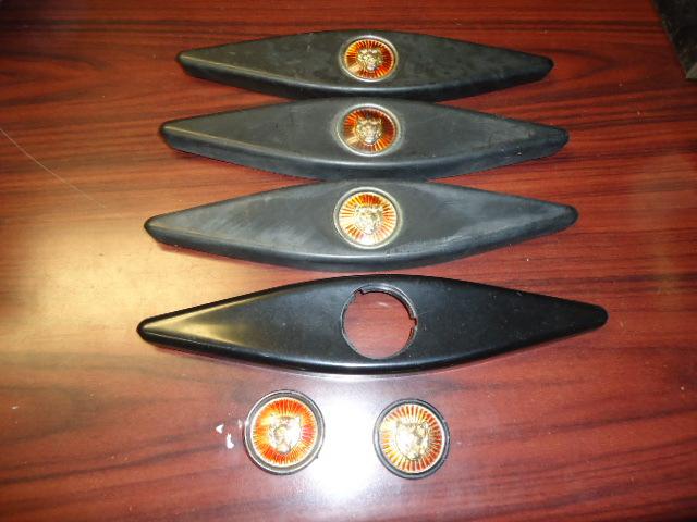 Jaguar Mark 2 - 3.8S or 420 Sedan - Bag of 4 Early Style Horn Covers & Badges , US $50.00, image 5