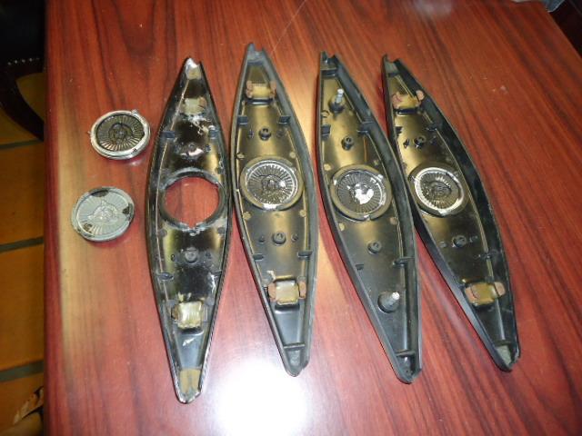 Jaguar Mark 2 - 3.8S or 420 Sedan - Bag of 4 Early Style Horn Covers & Badges , US $50.00, image 7