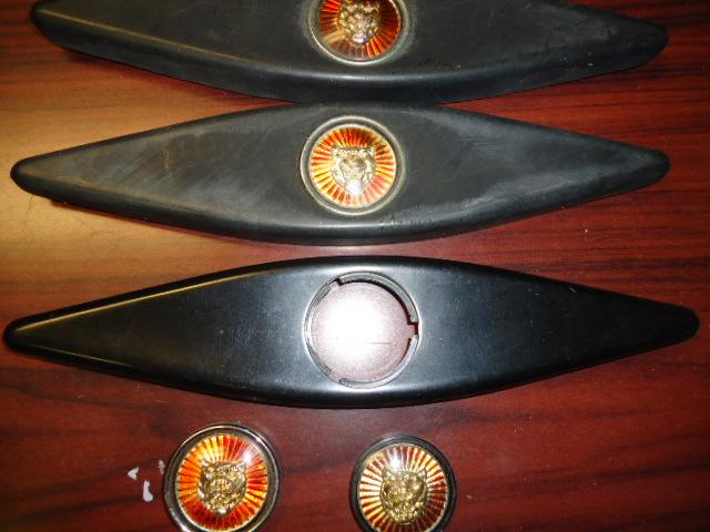 Jaguar Mark 2 - 3.8S or 420 Sedan - Bag of 4 Early Style Horn Covers & Badges , US $50.00, image 9