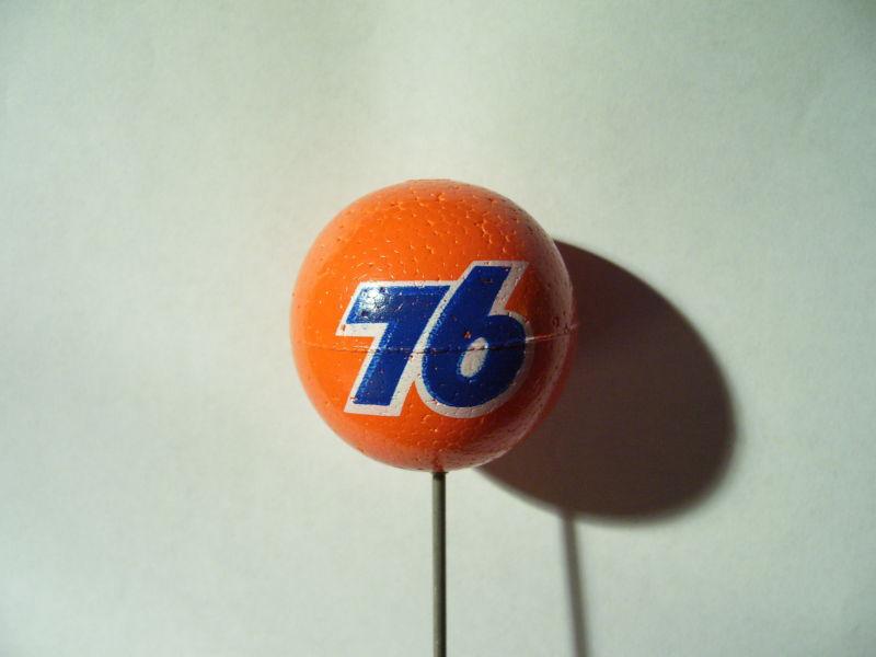VINTAGE CONOCO UNION 76 BALL ANTENNA TOPPER VINTAGE 40s 50s STYLE AUTO ACCESSORY, US $4.95, image 3