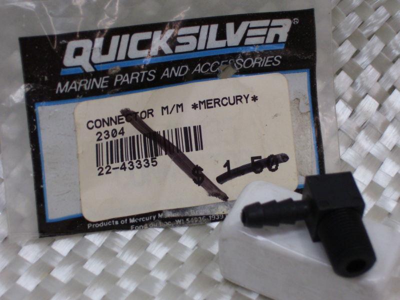 Quicksilver: connector, single p# 22-43335,  /  (7971)