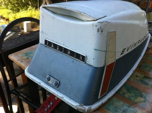 evinrude outboard motor Cowl 18hp Fastwin, US $30.17, image 2