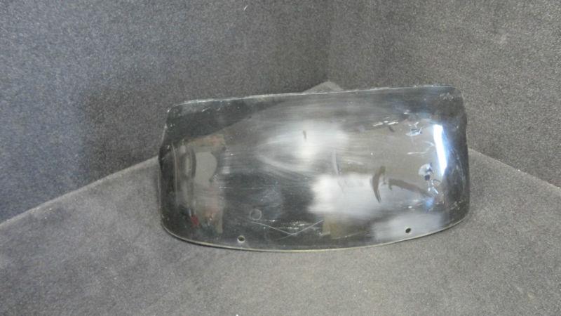 #wins-03 (9"hx"20.5wx7.5"d) skeeter bass boat smoke tinted windshield 