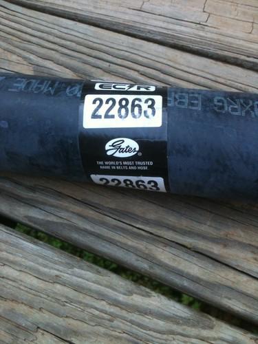 Gates 22863 upper radiator coolant hose new