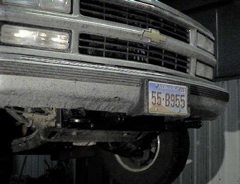 Blue ox bx1635 base plate for chevy suburban 1500 92-99