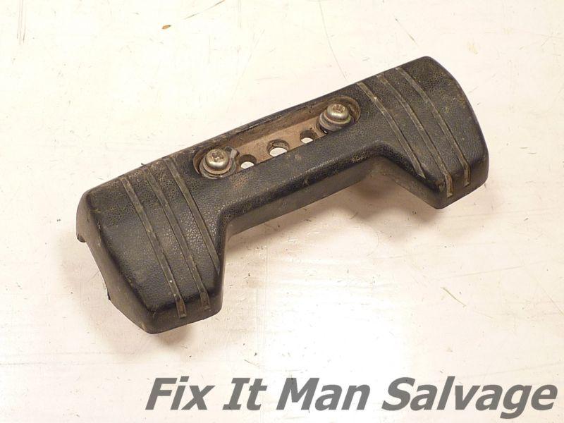 83 honda atc 200 handlebar cover / oem center handle bar pad rubber top cap dash
