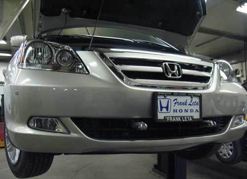 Blue ox bx2237 base plate for honda odyssey 05-07