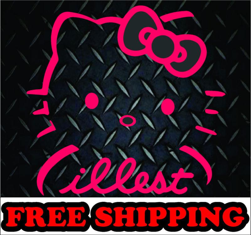 Buy Hello Kitty Bow Illest Decal* vinyl decal sticker car truck jdm