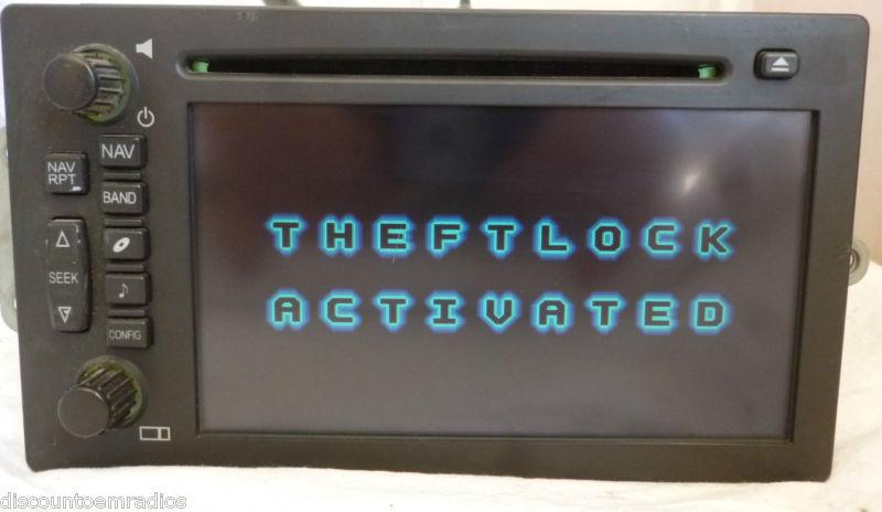 03-05 chevrolet silverado suburban avalanche navigation gps radio 15800000 *