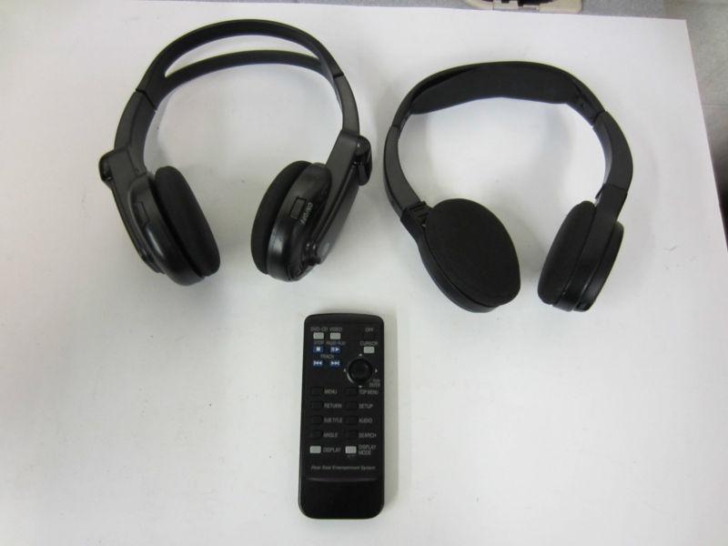 Oem subaru wireless headphone - rear entertainment with remote 1 non oe 