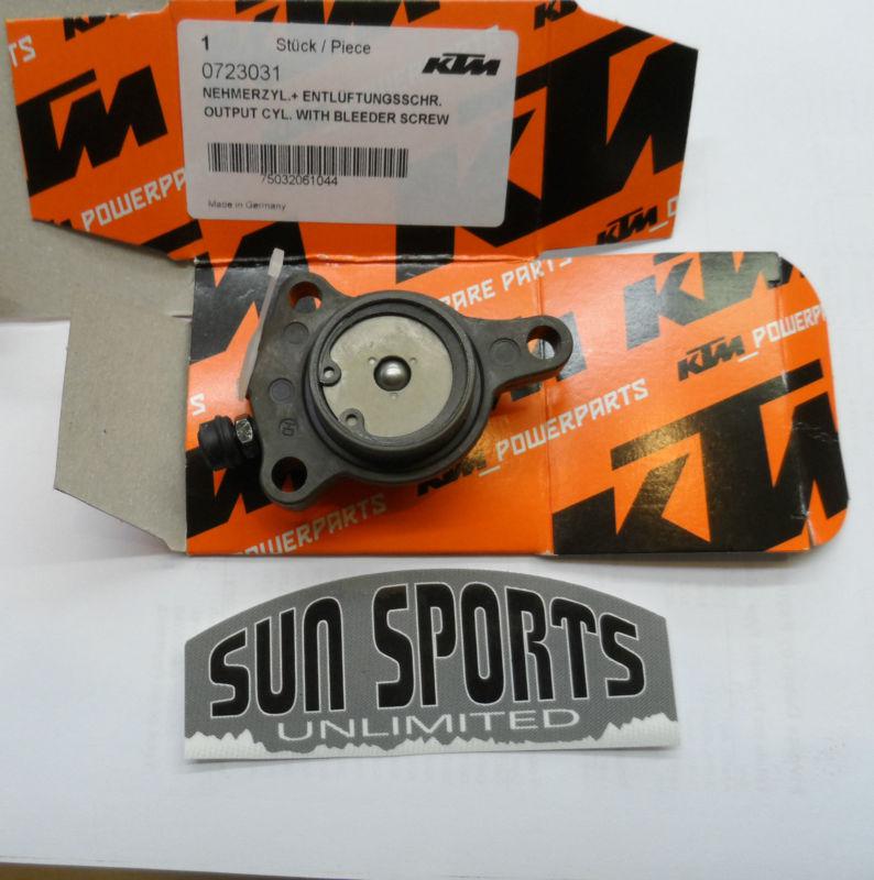 Buy NEW KTM CLUTCH SLAVE OUTPUT CYLINDER W/ BLEEDER SCREW 65 85 SX XC