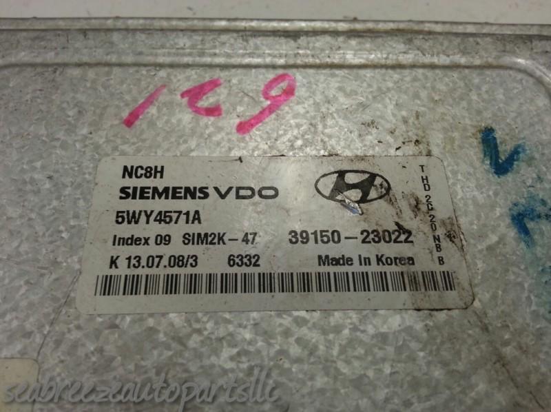 07 08 09 10 ELANTRA AT COMPUTER BRAIN ENGINE CONTROL ECU ECM MODULE EBX, US $59.95, image 2