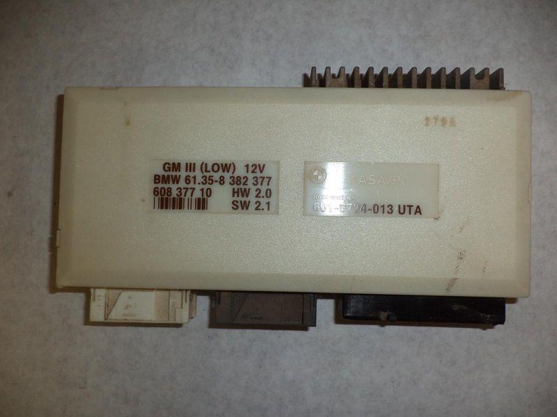 Bmw e39 525i 528i 530i 540i e38 740i body control module gm iii (bcm) 99 00