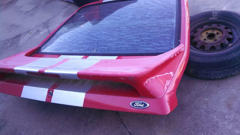 92 ford mustang gt rear hatch withspoiler