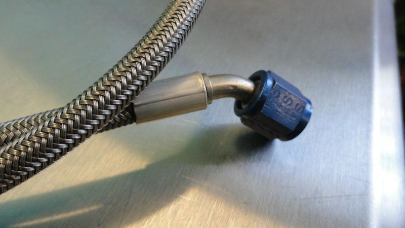 (3) NASCAR -4 Racing Brake Line Stainless Steel Braided Lines Racing 30