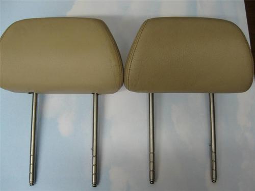 98 99 volkswagon passat front seat head rest set "tan leather" 2000 2001  oem