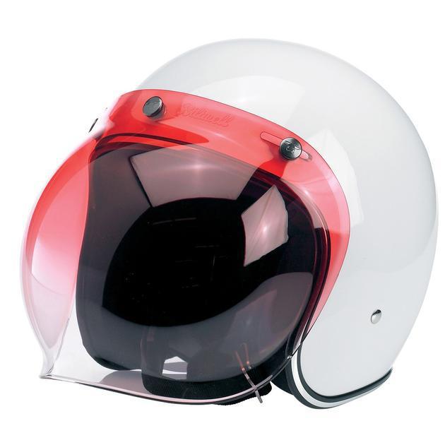 Biltwell Inc. Red Gradient Bubble Shield for 3/4 Helmets Biltwell Bell Fulmer, US $24.95, image 3